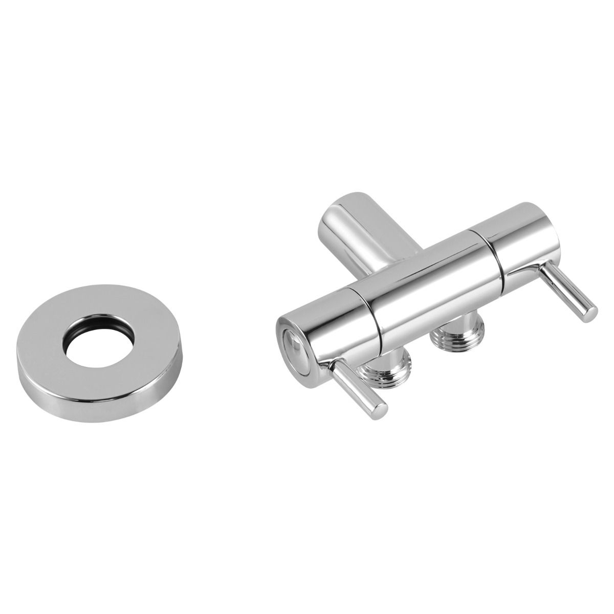 CH003.ST Chrome, Polished Chrome Diverter