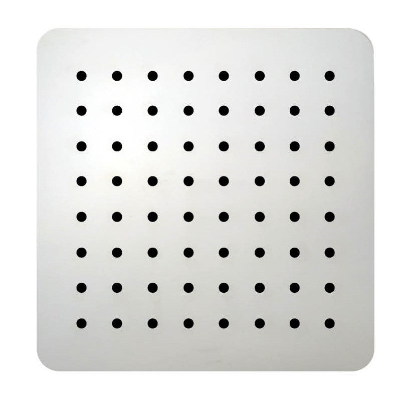 CH0100.SH Chrome, Polished Chrome Square Wall Mounted Shower Head