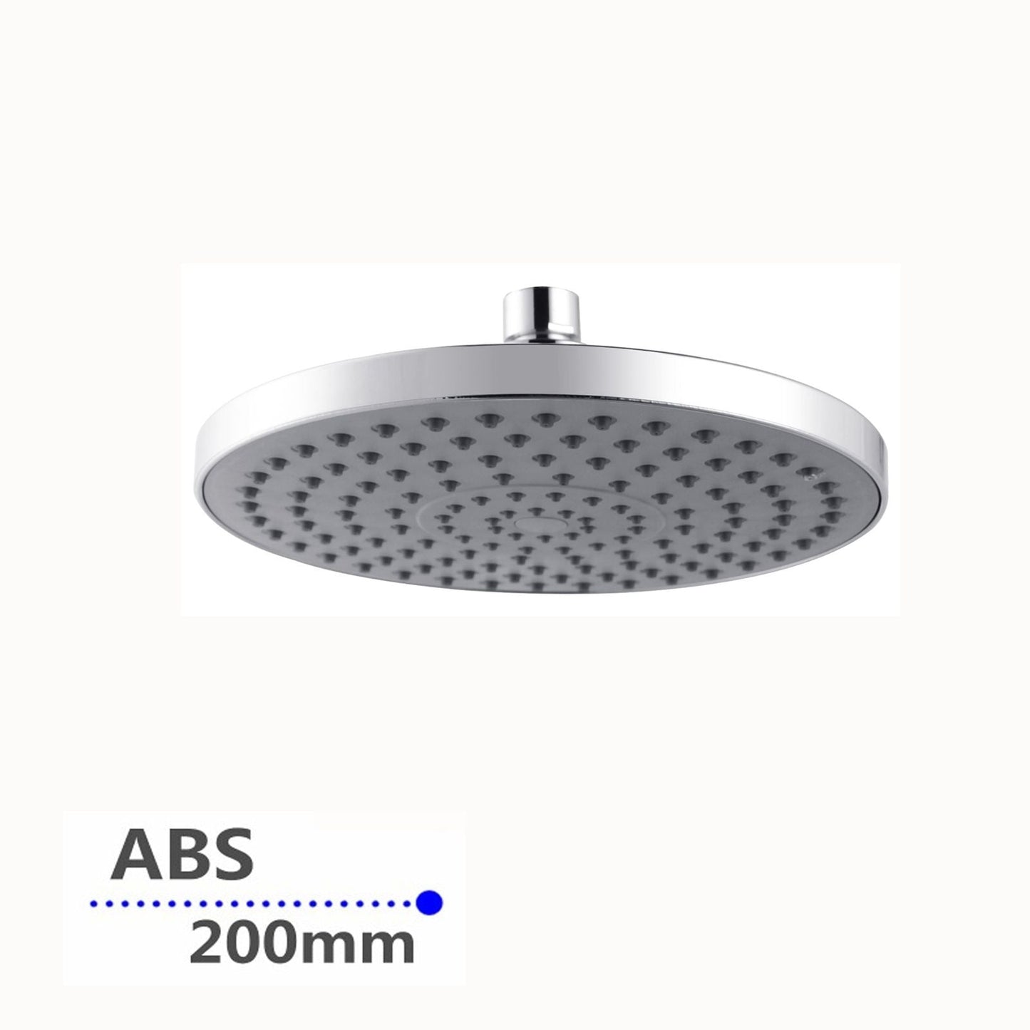 CH0102.SH Chrome, Polished Chrome Round Shower Head