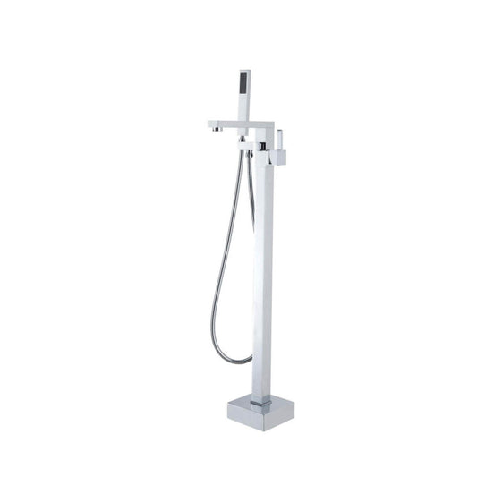CH0117.BS Chrome Chrome Free Standing Bath Mixer