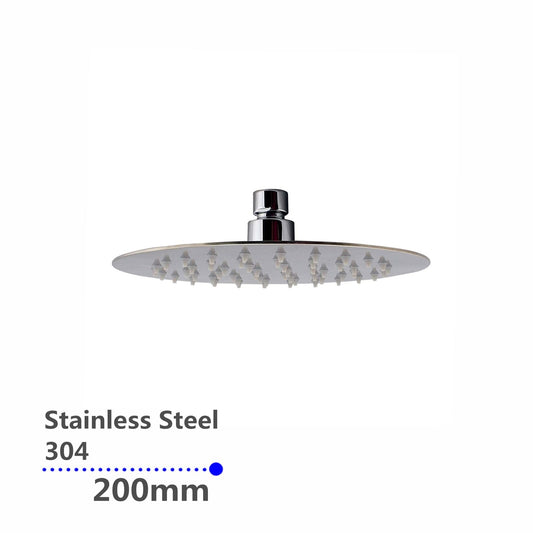 CH0119.SH Chrome, Polished Chrome Round Ceiling Mount Shower Head
