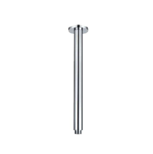 CH0120.SA Chrome, Polished Chrome Round Ceiling Mount Shower Arm