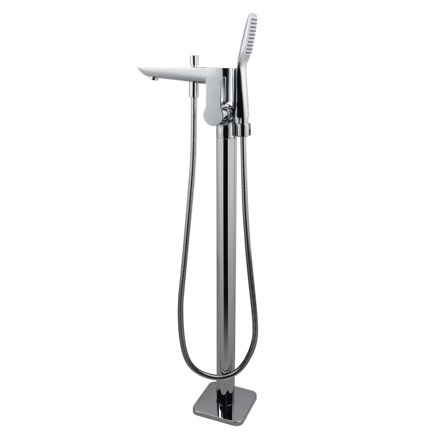 CH0124.BS Chrome, Polished Chrome Free Standing Mixer