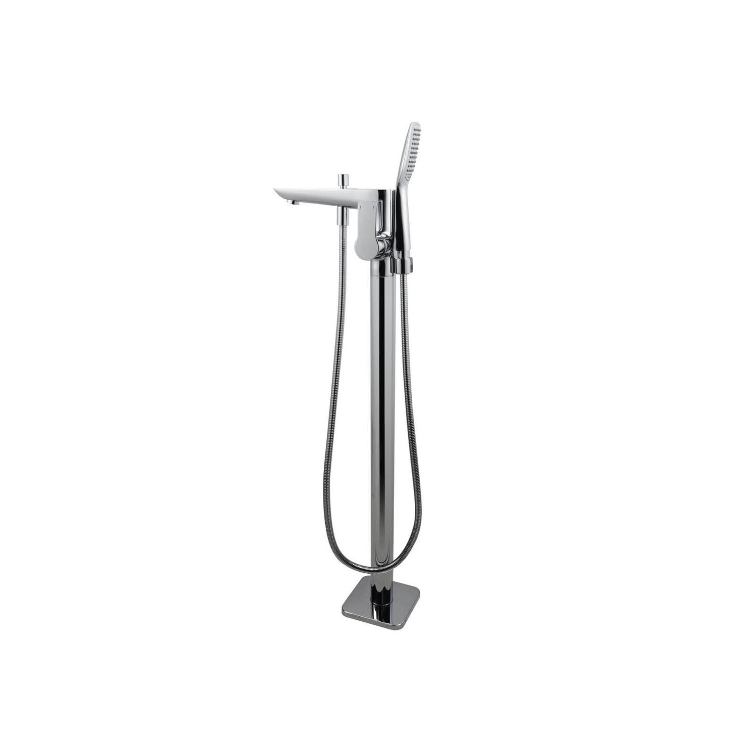 CH0124.BS Chrome, Polished Chrome Free Standing Mixer
