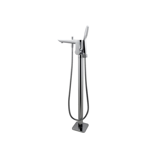CH0124.BS Chrome, Polished Chrome Free Standing Mixer