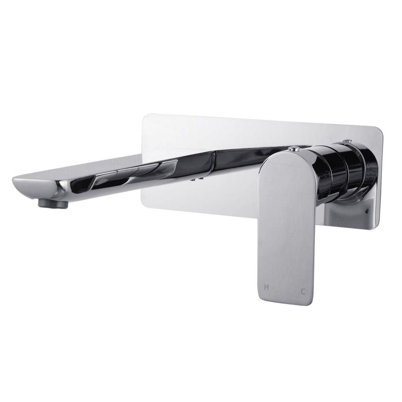 CH0158-2.BM VOG Chrome, Polished Chrome Round Wall Mounted Wall Mixer