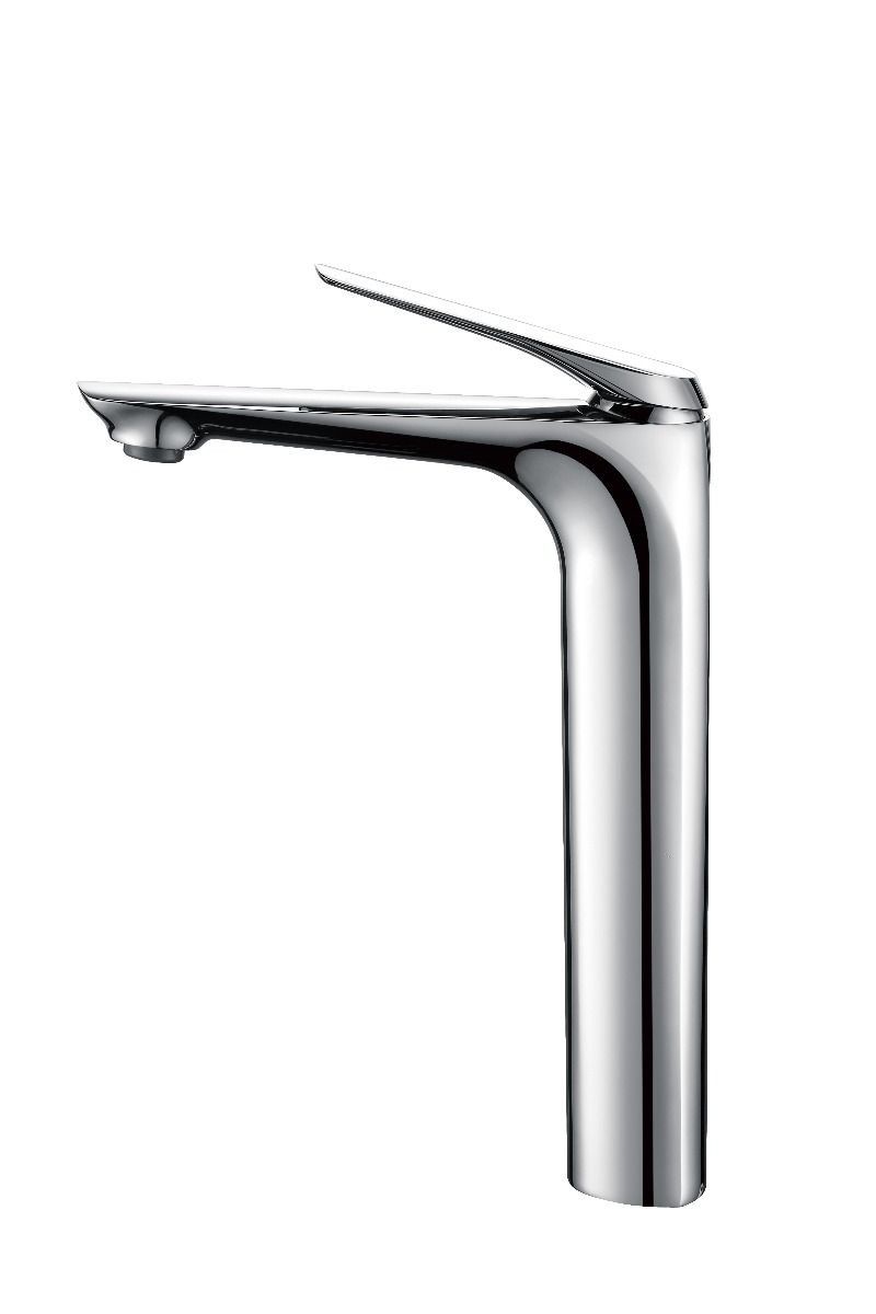 CH0160.BM Chrome, Polished Chrome Above Counter Tall Basin Mixer