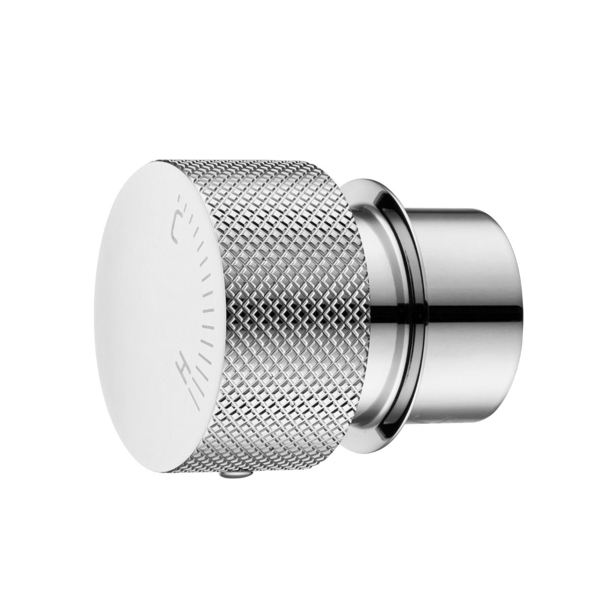 CH0169.HD Chrome Chrome Round Wall Mounted Wall Mixer Handle