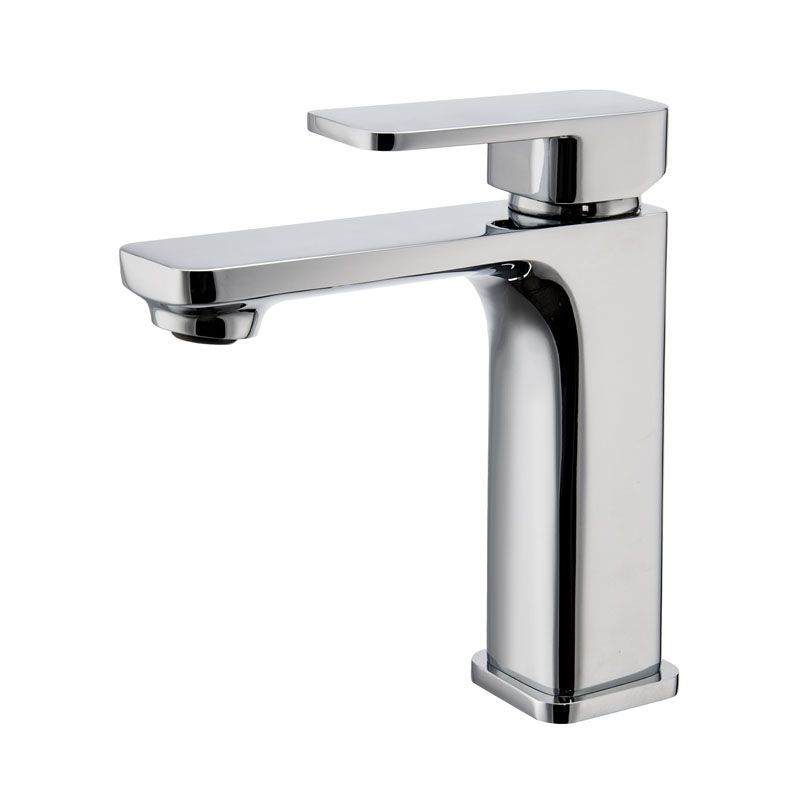 CH0222.BM IVANO Chrome, Polished Chrome Round Counter-mounted Basin Mixer