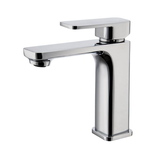 CH0222.BM IVANO Chrome, Polished Chrome Round Counter-mounted Basin Mixer