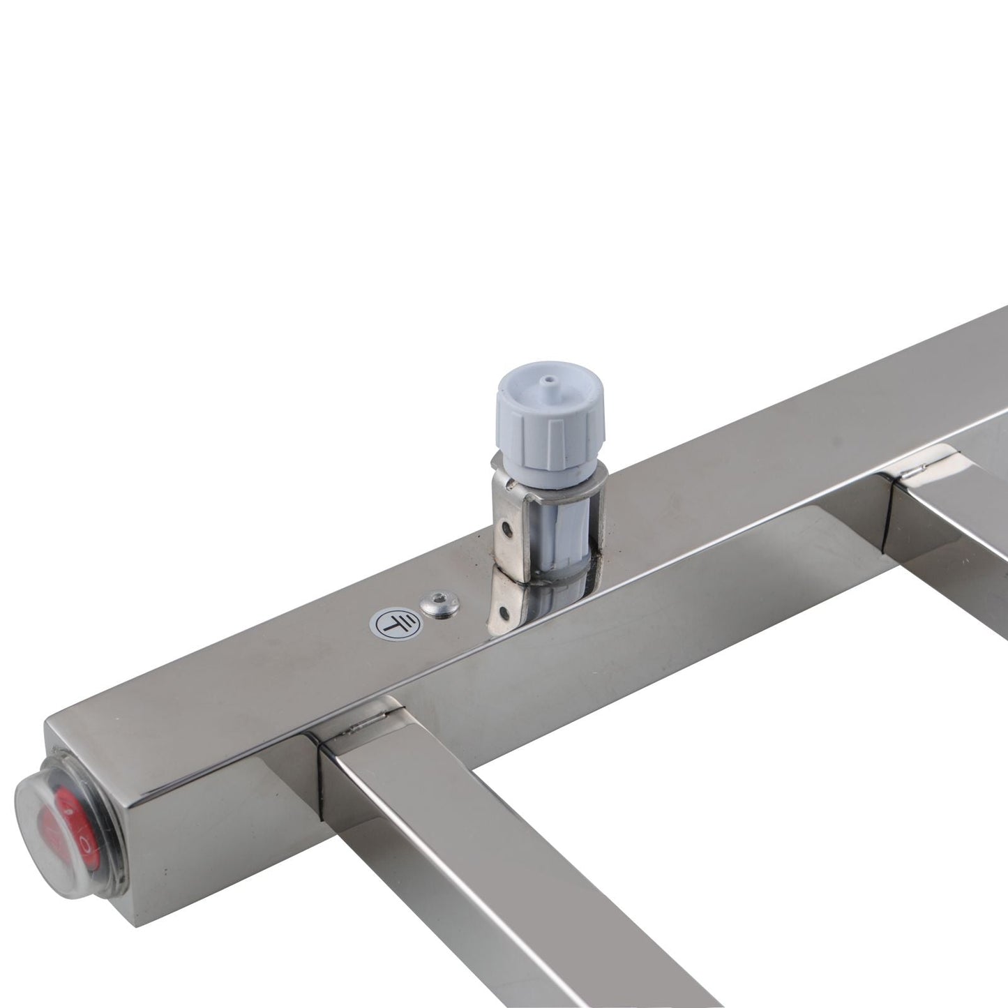 CH06.S.HTR Chrome, Polished Chrome Wall Mounted Towel Warmer