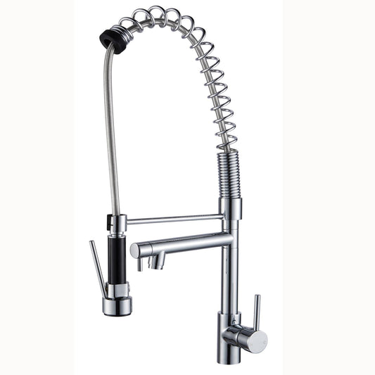 CH1009.KM Chrome, Polished Chrome Kitchen Mixer