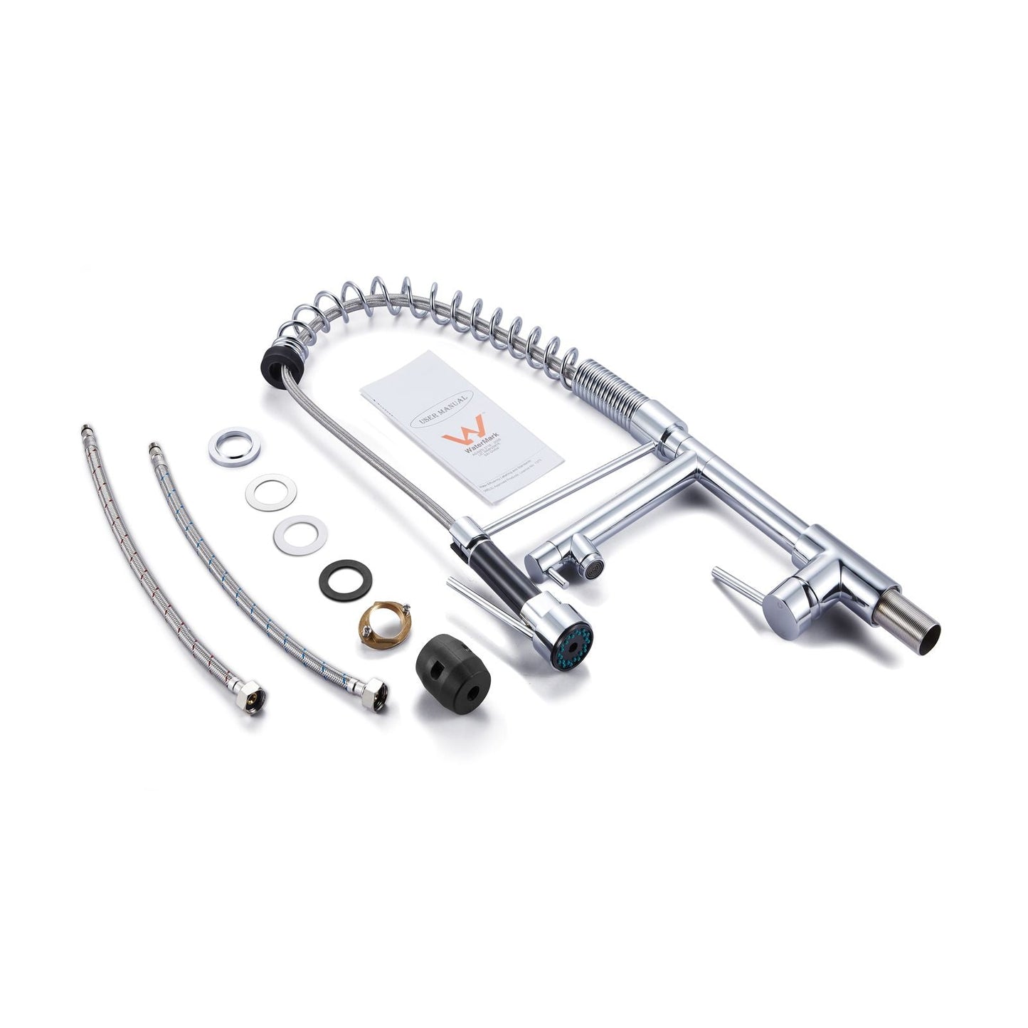 CH1009.KM Chrome, Polished Chrome Kitchen Mixer