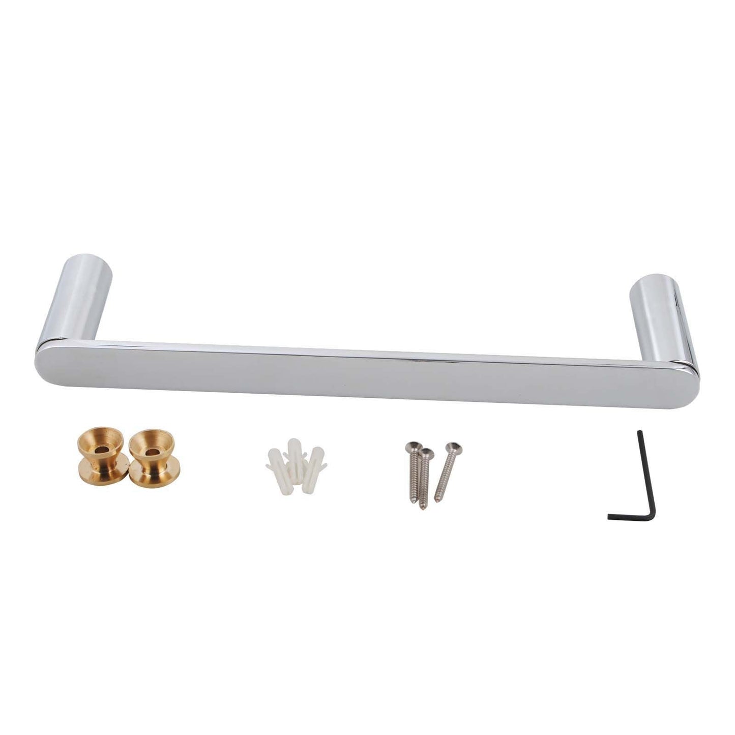 CH6503.TR Rushy Chrome, Polished Chrome Round Wall Mounted Towel Ring