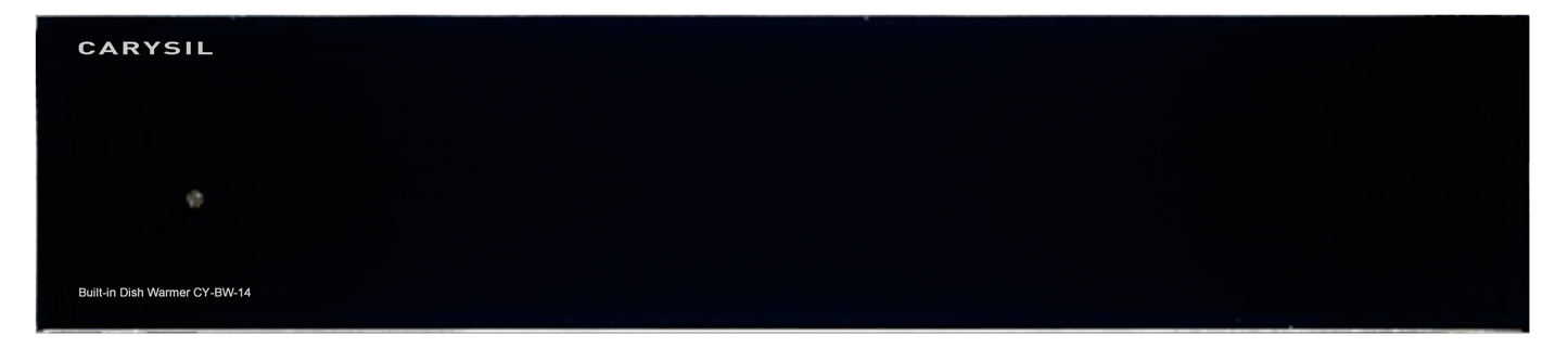 CY-BW-14 Matte Black Built In Warming Drawer