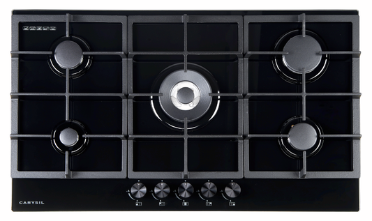 CY-GH905BL Black Glass Black Built In Cooktop