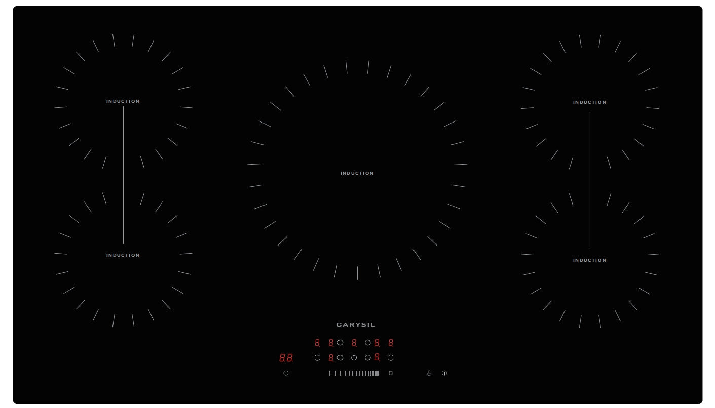 CY-IH906 Black Glass Black Built In Hob