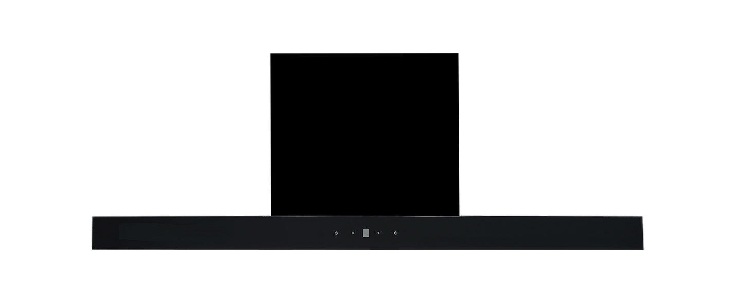 CY-RH906T Black painted housing Black Wall Mounted Rangehood