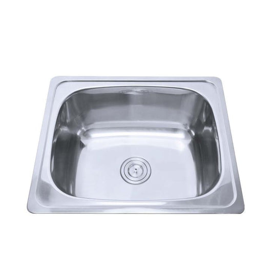 DIL390 Rectangular Top Mount Laundry Tub
