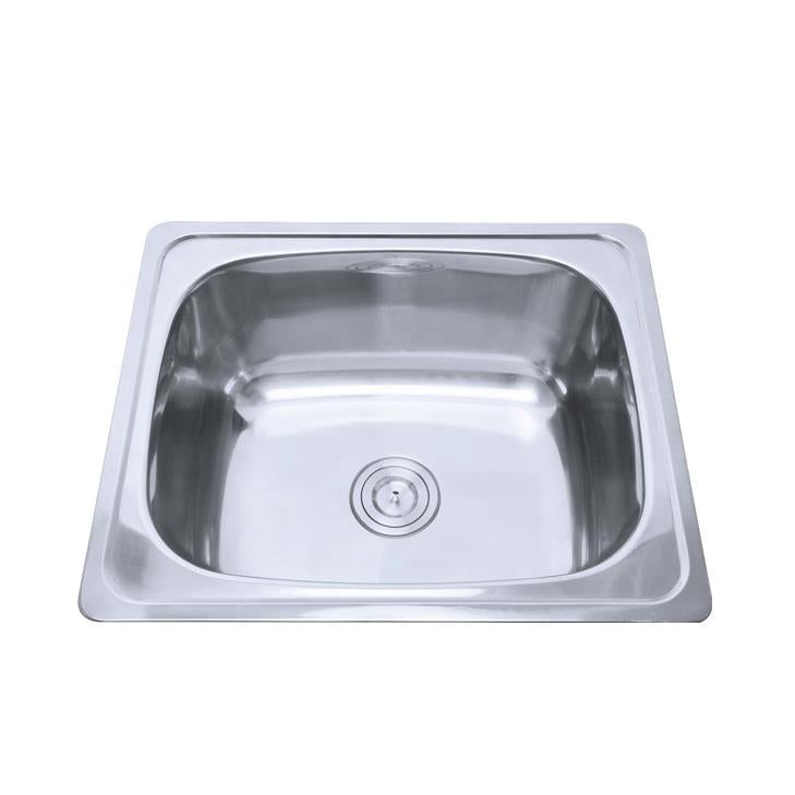 DIL390 Rectangular Top Mount Laundry Tub