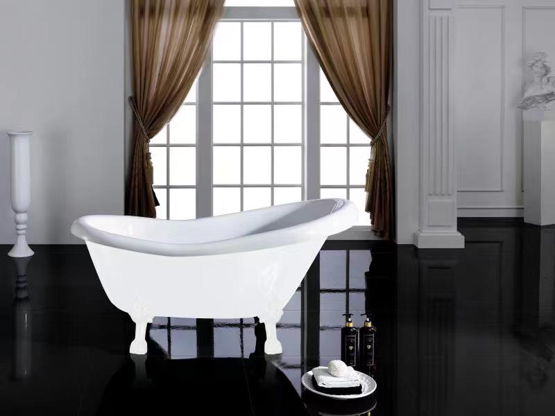 ESBT1500 Gloss White Free Standing Bathtub