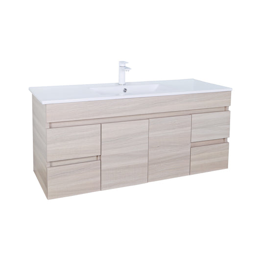 EV154WH-OAK Evie Oak Wall hung Vanity