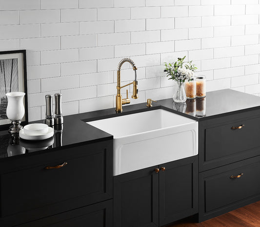 FCS758GW Gloss White Rectangular Sink