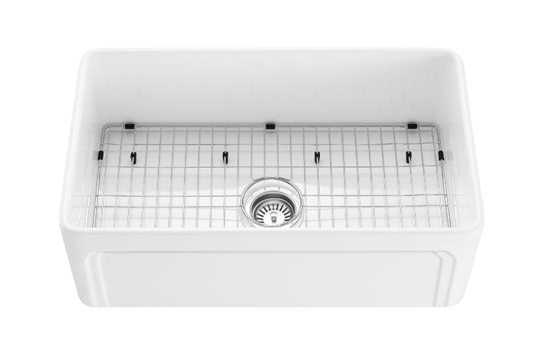 FCS758GW Gloss White Rectangular Sink