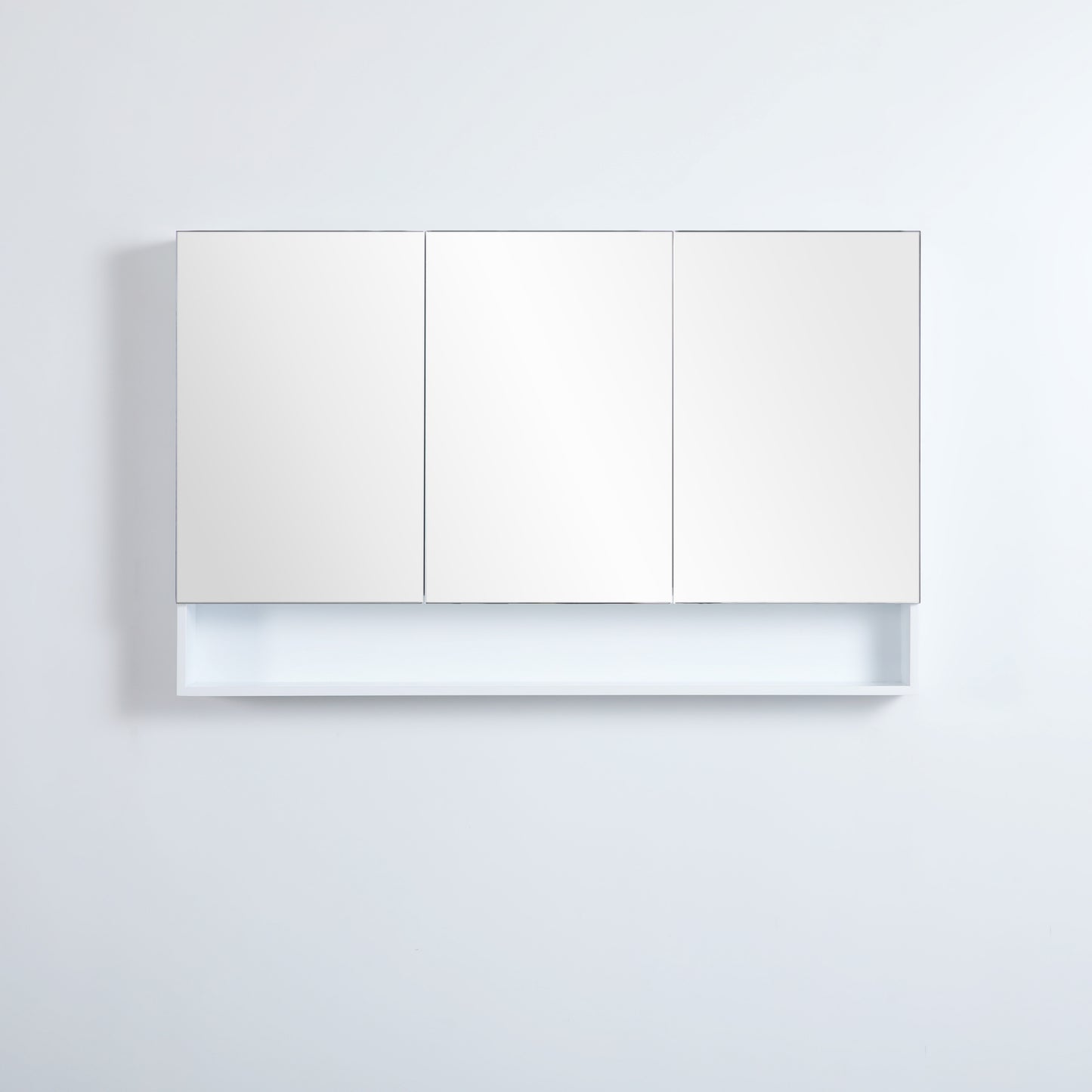 FMWSV1200 Fremantle Matte White Rectangular Wall Mounted Shaving Cabinet