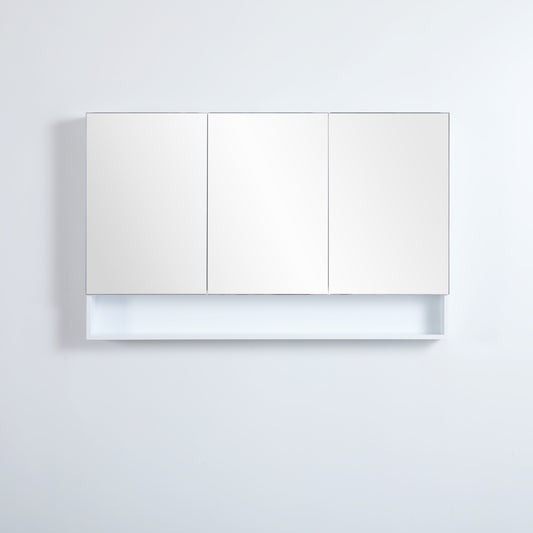 FMWSV1200 Fremantle Matte White Rectangular Wall Mounted Shaving Cabinet