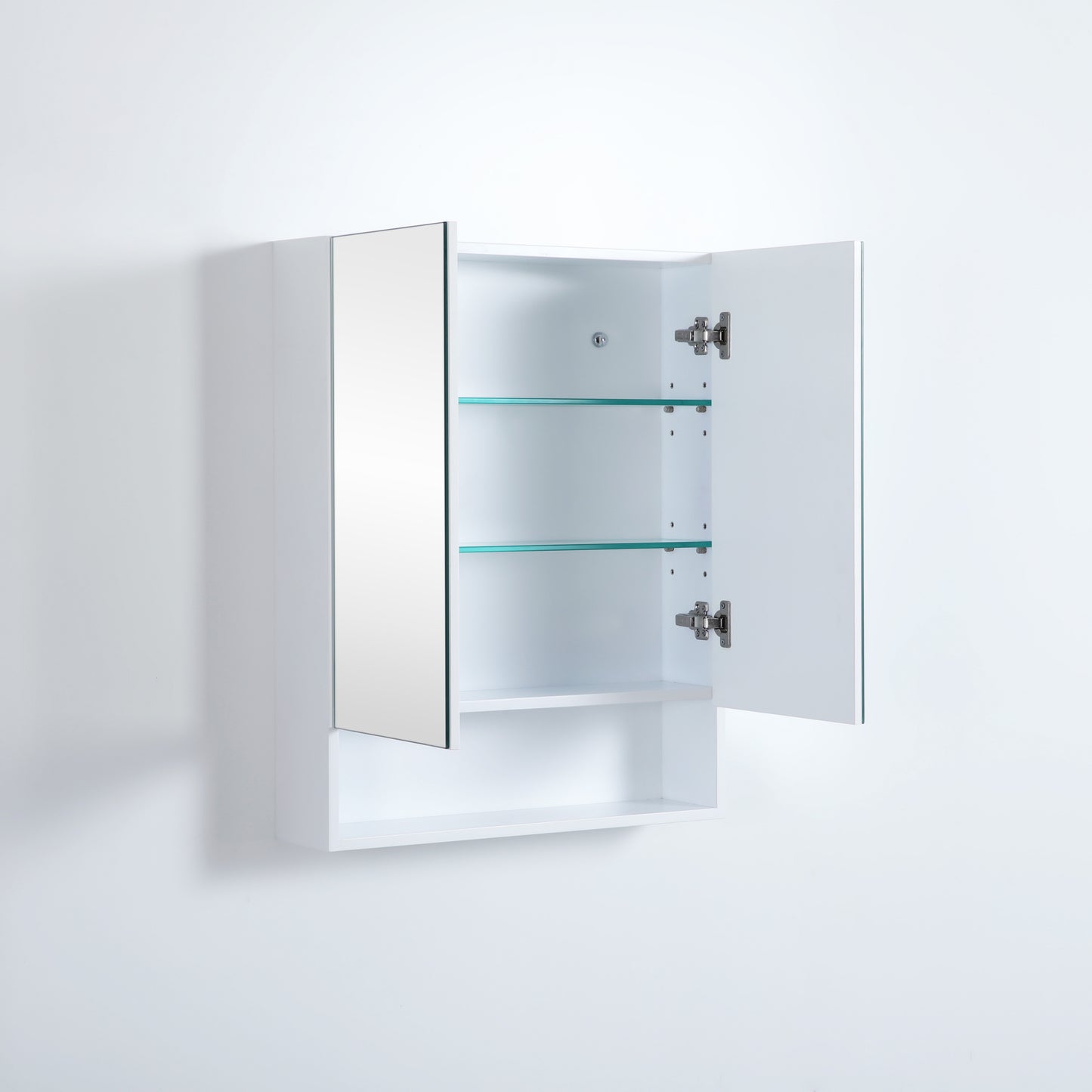 FMWSV600 Fremantle Matte White Rectangular Wall Mounted Shaving Cabinet