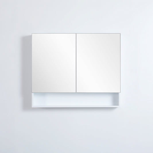 FMWSV900 Fremantle Matte White Rectangular Wall Mounted Shaving Cabinet