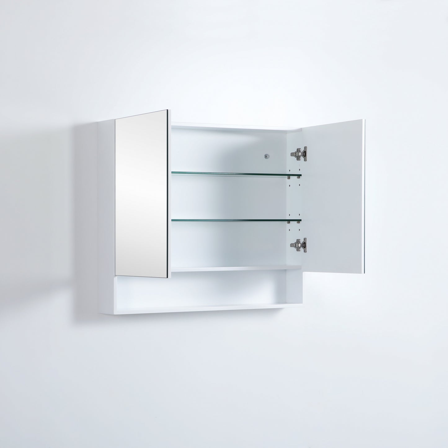 FMWSV900 Fremantle Matte White Rectangular Wall Mounted Shaving Cabinet
