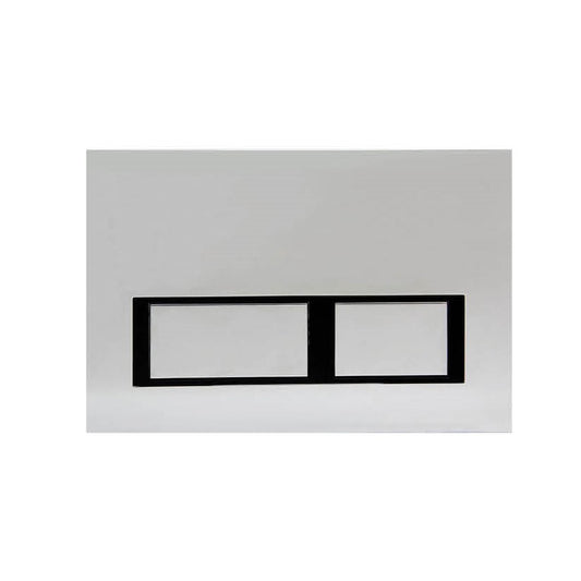 G3004112 Chrome Square Wall Mounted Push Button