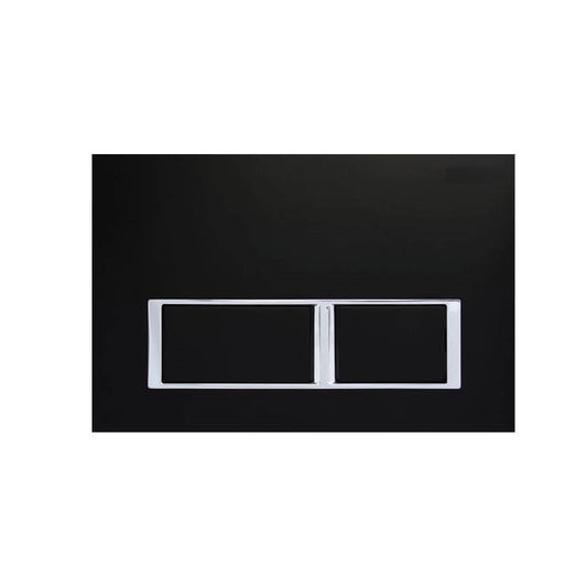G3004112B Black Square In-wall Push Button