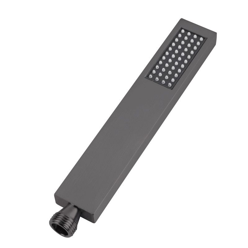 GM-S5.HHS Gun Metal Grey Gunmetal Grey Square Shower Head