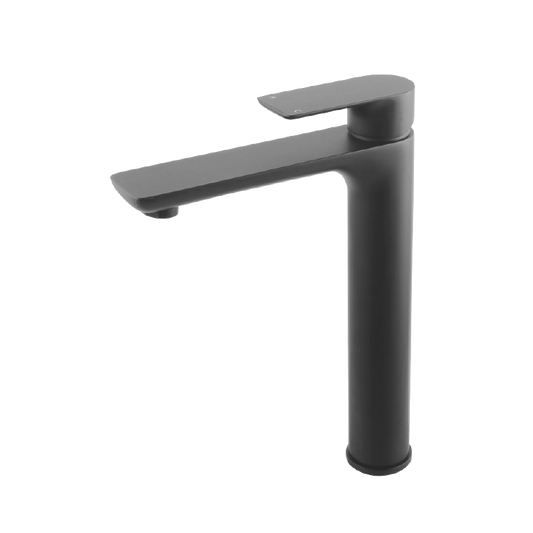 GM0152.BM VOG Gun Metal Grey Round Counter-mounted Tall Basin Mixer