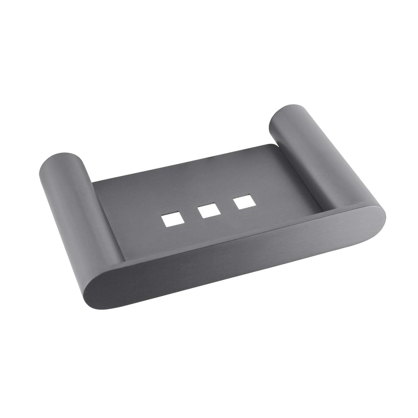 GM6506.TR Matte Gunmetal Grey Wall Mounted Soap Dish Holder