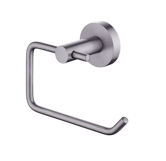 GM6613.TR LUCID PIN Matte Gunmetal Grey Round Wall Mounted Toilet Paper Holder