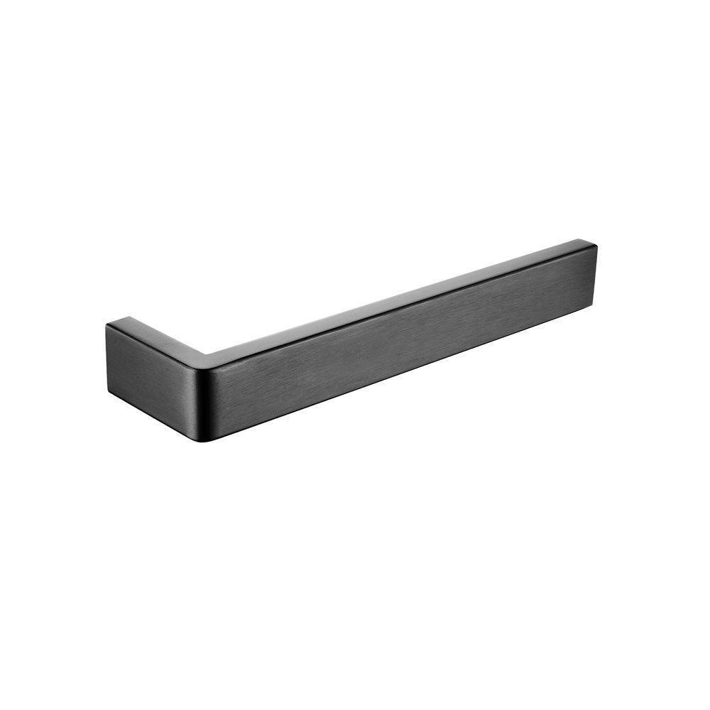 GM7003.TR IVANO Matte Gunmetal Grey Square Wall Mounted Towel Ring