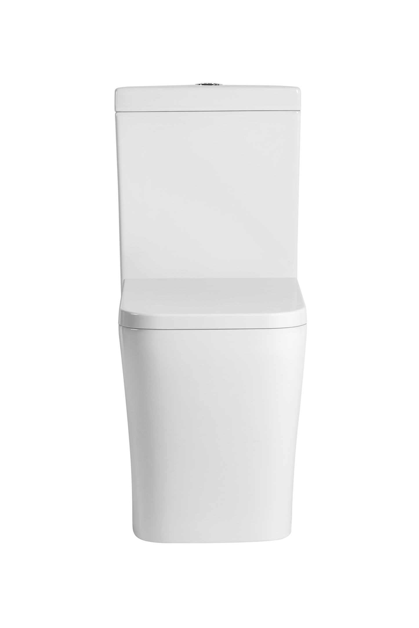 KDK003 Qubist Gloss White Round Free Standing Toilet