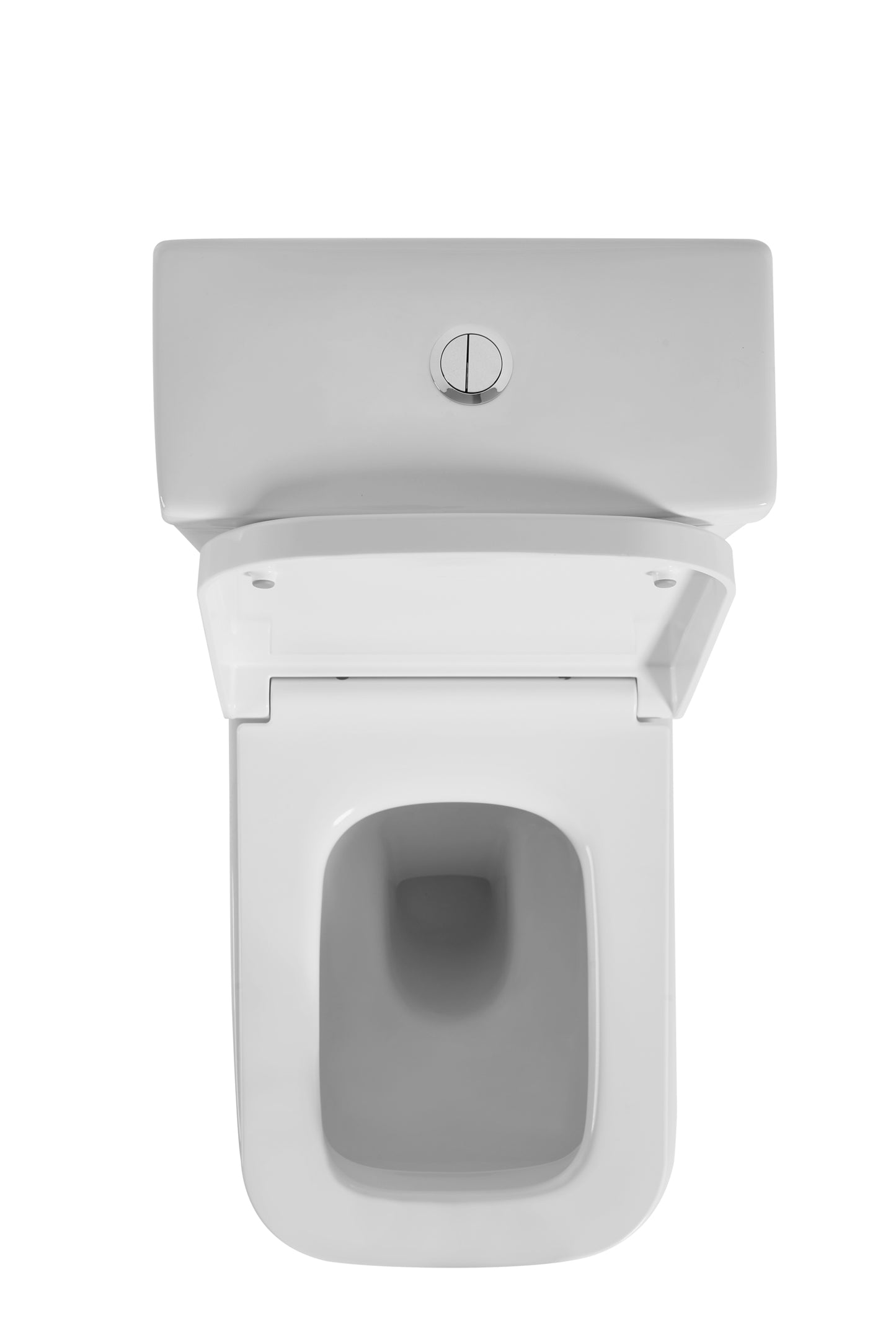KDK003 Qubist Gloss White Round Free Standing Toilet