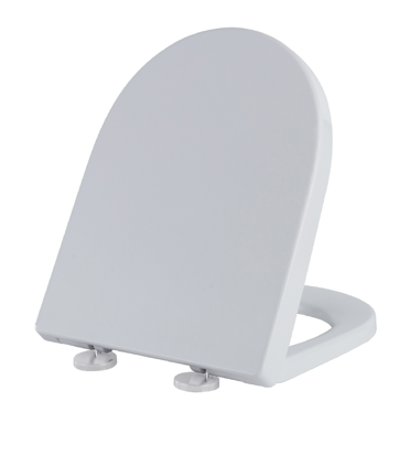KDK008 White Round Back to Wall Toilet