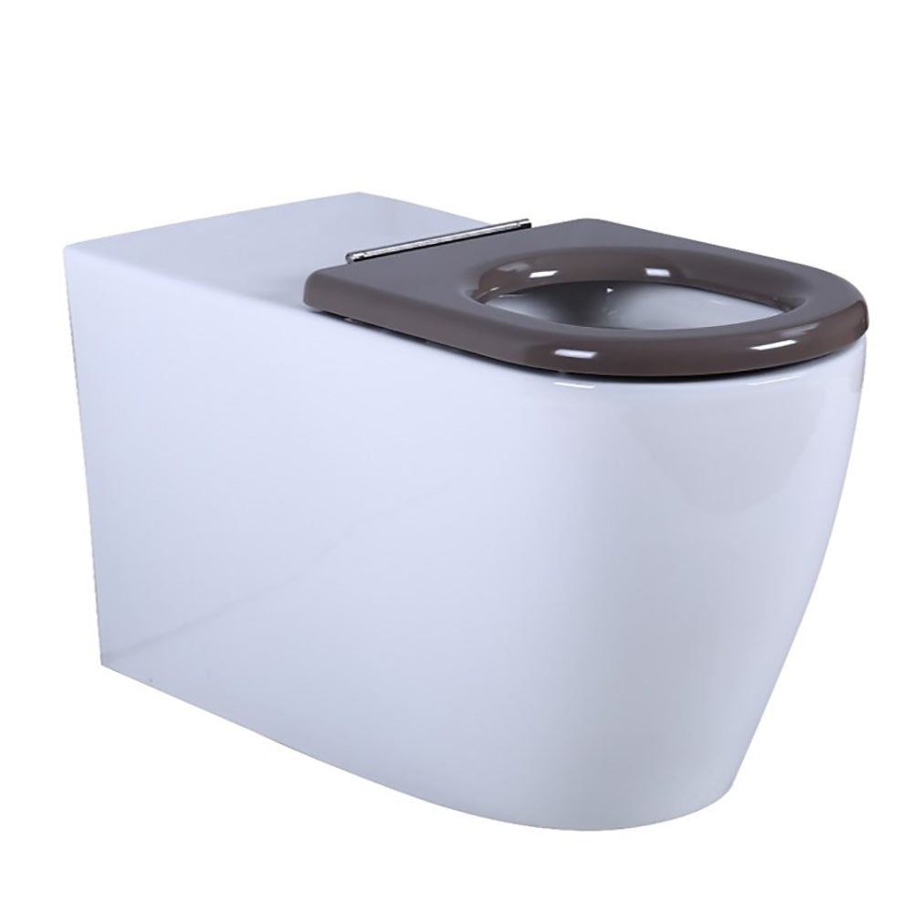 KDK106 Care White Floor-mounted, Wall-faced Toilet