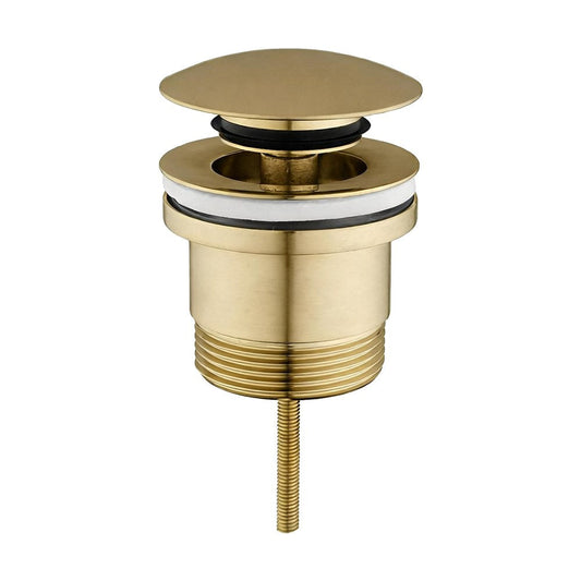 LBG-UNI.PUW Universal Pop-up Brushed Brass Light Brushed Brass Round Waste