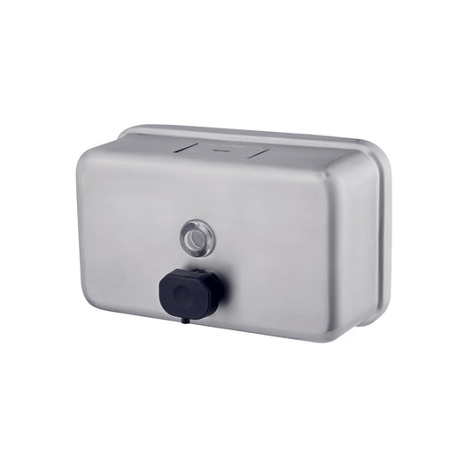 MAP-1007 Satin Rectangular Wall Mounted Soap Dispenser