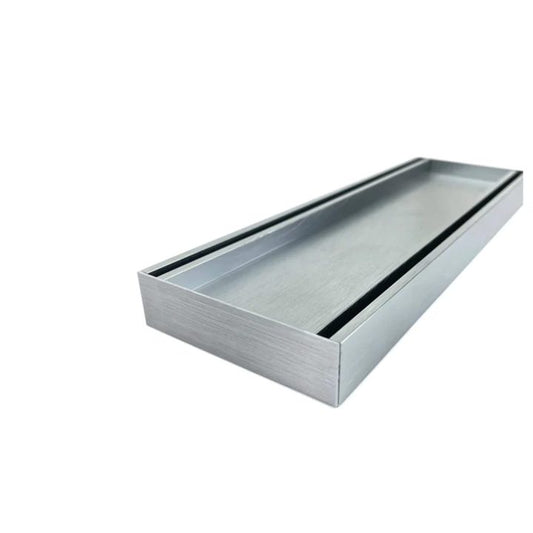 MS-26TIG-S Slimline Brushed Silver Floor Drain