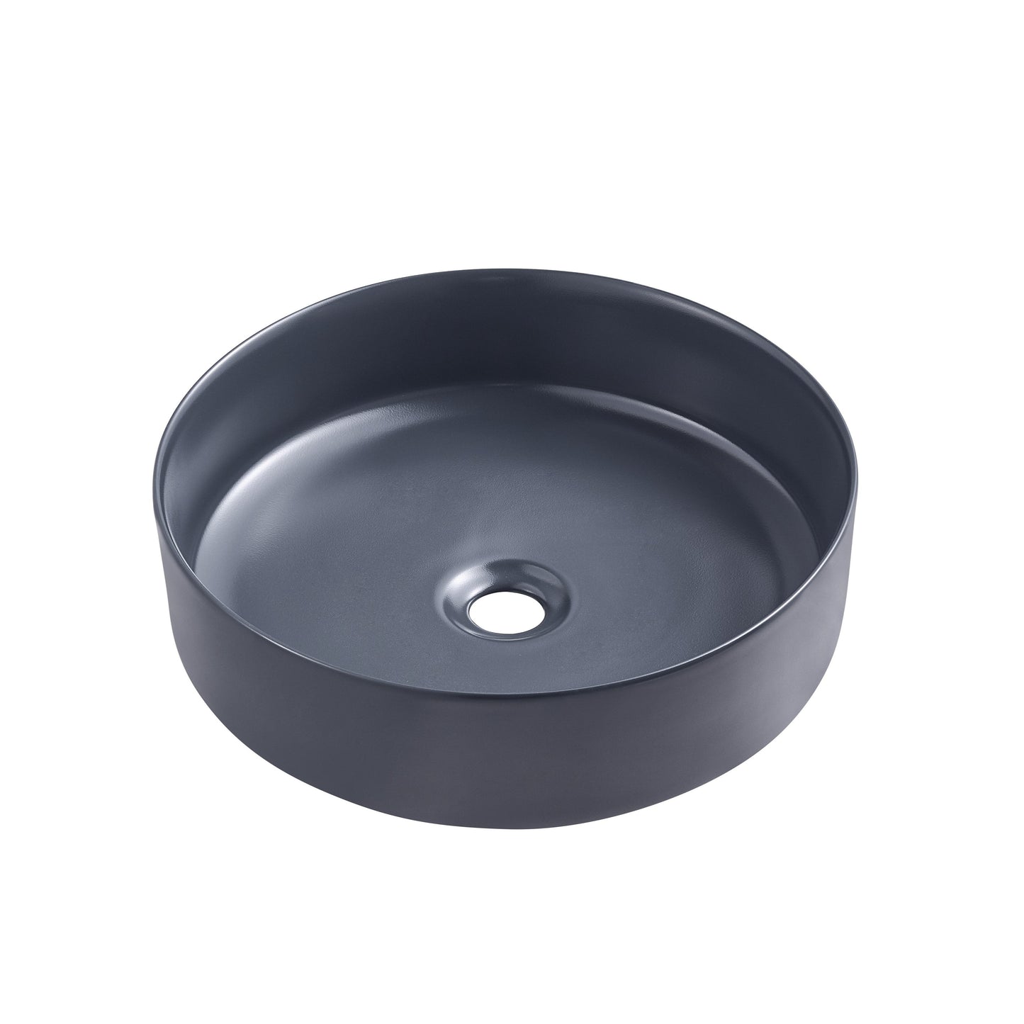 NAV-360DR Matte Dark Blue Round Above Counter Basin