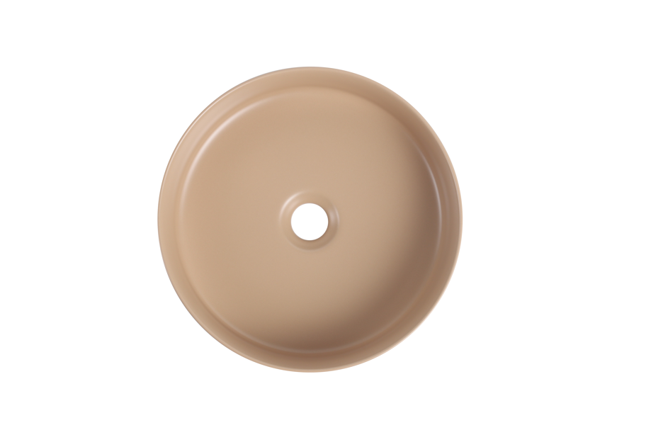 NAV-360K Matte Khaki Round Above Counter Basin