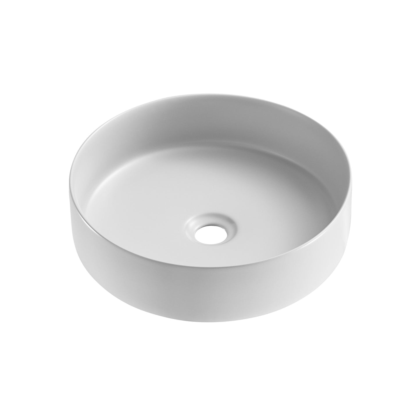 NAV-360R Matte Grey Round Above Counter Basin